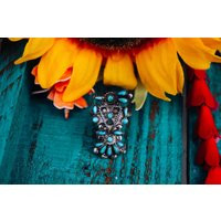 Vintage Zuni Turquoise Thunderbird Ring Size 7 | Etsy (US)