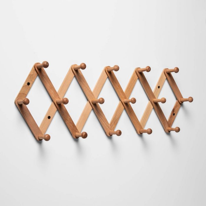 Large Wooden Accordion Hook Rail - Threshold&#8482; | Target