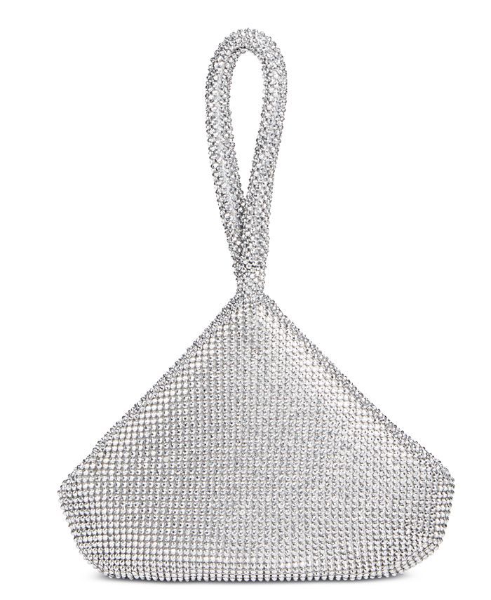 INC International Concepts Doris Sparkle Mesh Pouch, Created for Macy's & Reviews - Handbags & Ac... | Macys (US)