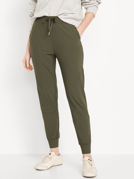 High-Waisted SleekTech Joggers | Old Navy (US)