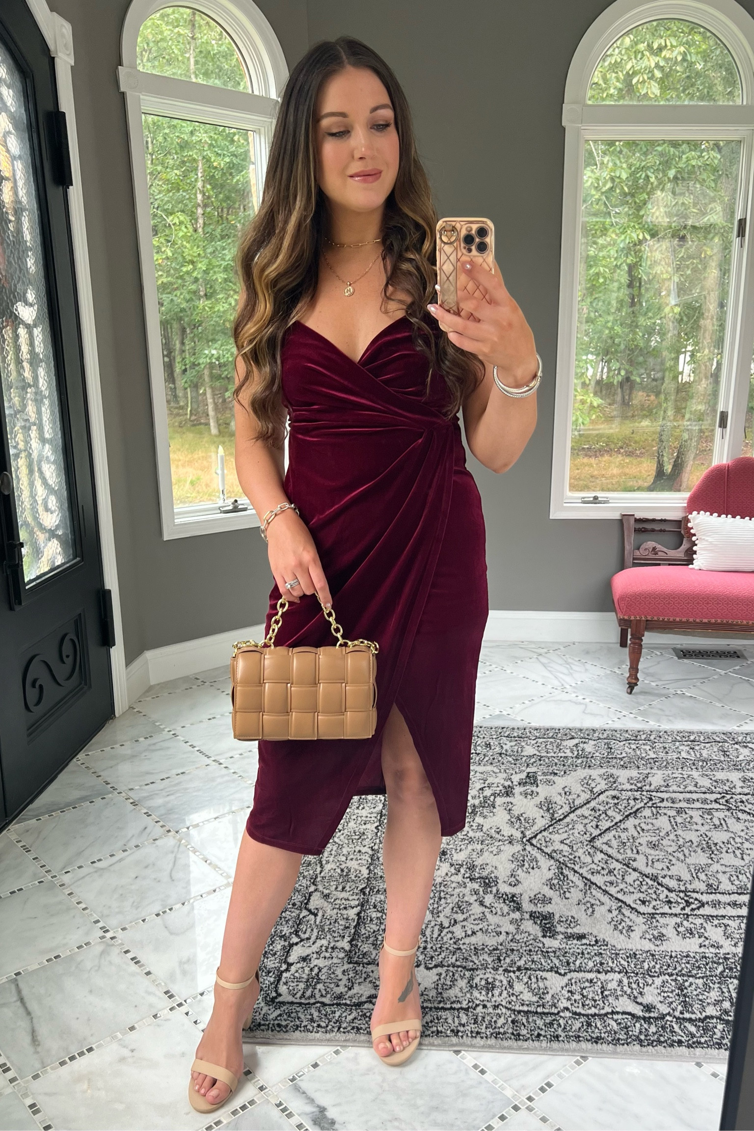 Fall Wedding Guest Look 

Wedding guest dress, velvet dress, midi dress, wedding guest look, amazon wedding guest, faux wrap dress, red dress, dark red dress, maroon dress, fall weddings, pashmina cover up, padded crossbody bag, bottega venneta look alike bag, padded cassette bag, wedding heels, dress sandals 

Follow my shop @heather_gal on the @shop.LTK app to shop this post and get my exclusive app-only content!

#liketkit 


#LTKfindsunder50 #LTKwedding #LTKstyletip