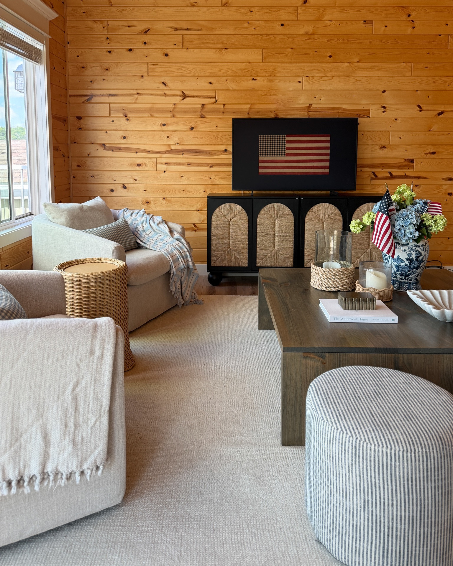 Happy 4th of July! 🦞🌭🫐 Here’s a few shots around our cabin. Bring on all the swimming and grilling this weekend. 🙌

#4thofjuly #4thofjuly2026 #onlaketime

#LTKHome #LTKSeasonal