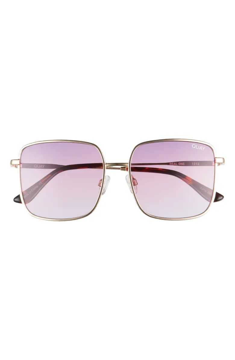 Real One 53mm Gradient Square Sunglasses | Nordstrom
