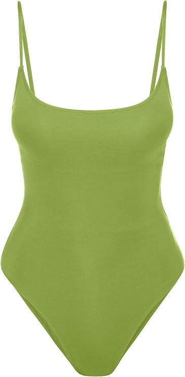 Sexy One Piece Bathing Suit for Women Tummy Control High Cut One Piece Swimsuit Womens | Amazon (US)