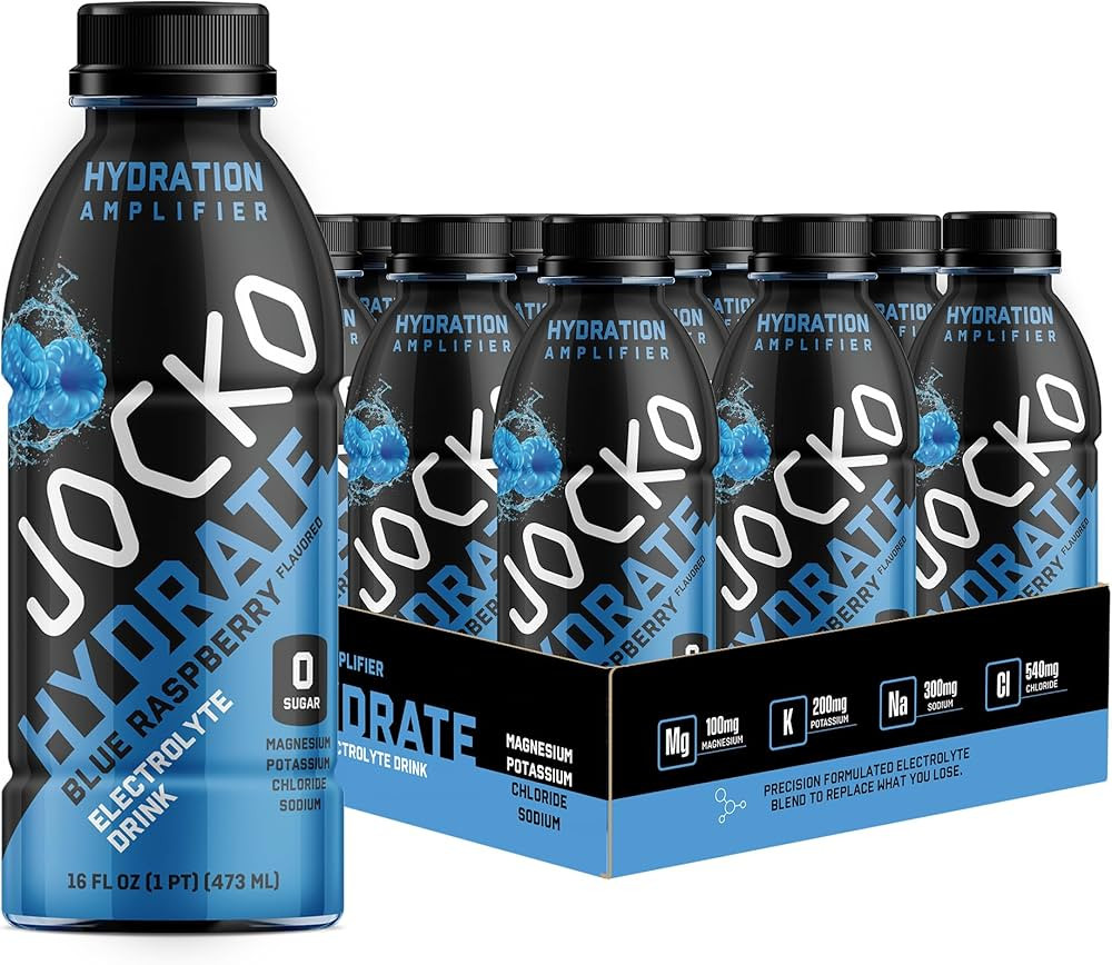 Jocko Fuel Hydrate Electrolyte Drinks - Sports Drink Hydration Amplifier, Thirst Quencher - Scien... | Amazon (US)