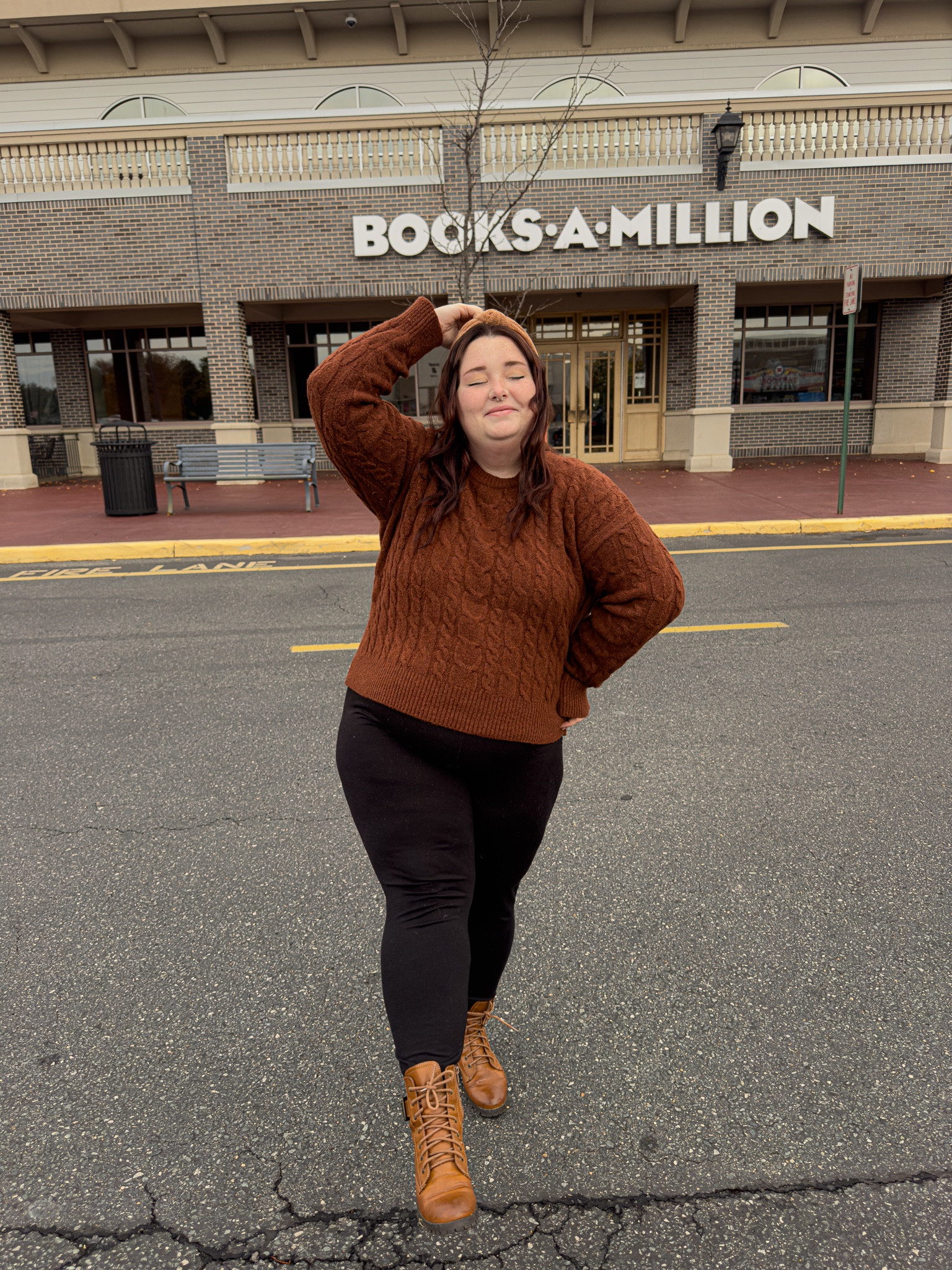 The cutest sweater and head band combo from Target! Obsessed with how soft and cozy this sweater is and how many color options there are!

#LTKfindsunder50 #LTKSeasonal #LTKstyletip