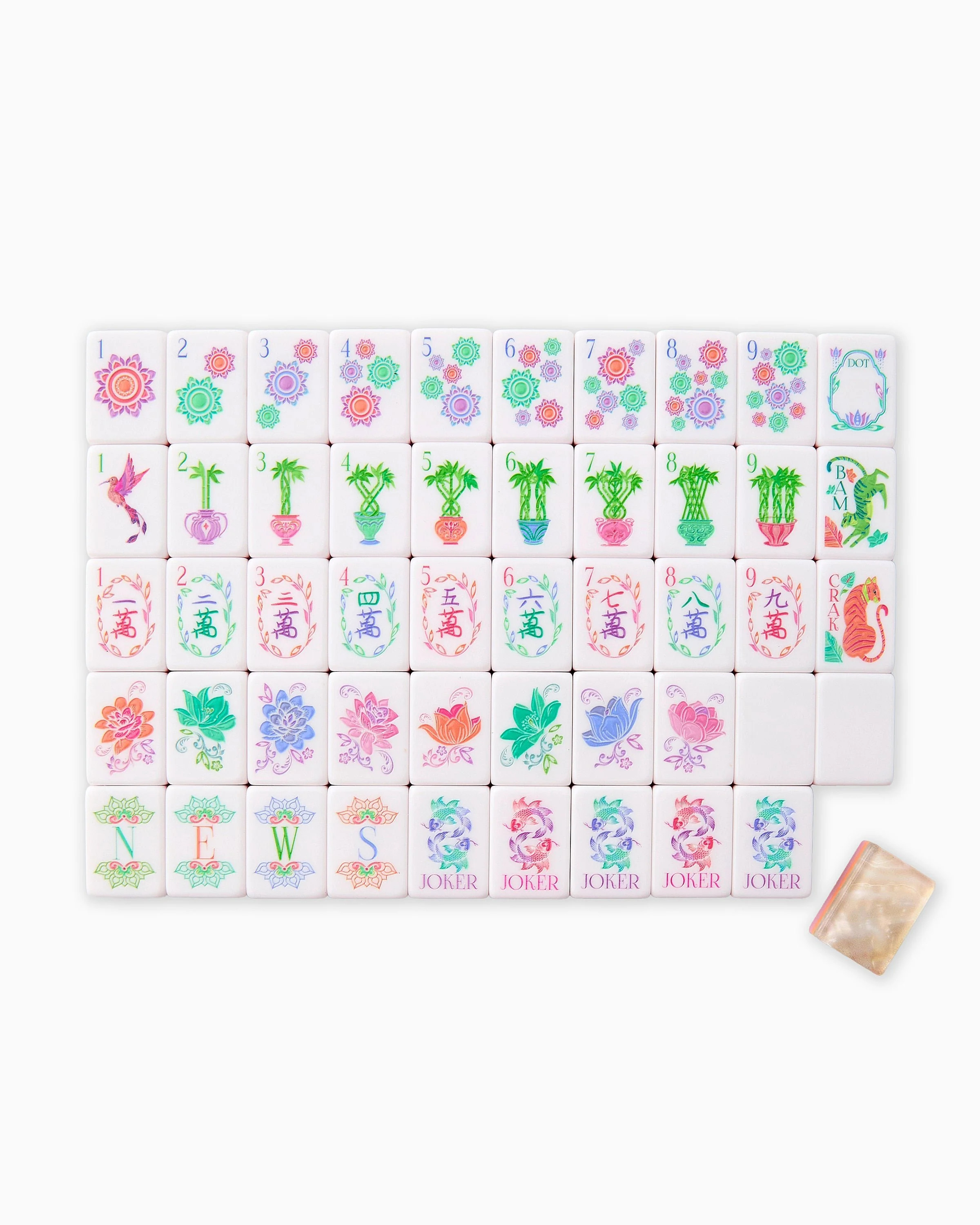 Pearlescent Mahjong Tiles | Oh My Mahjong