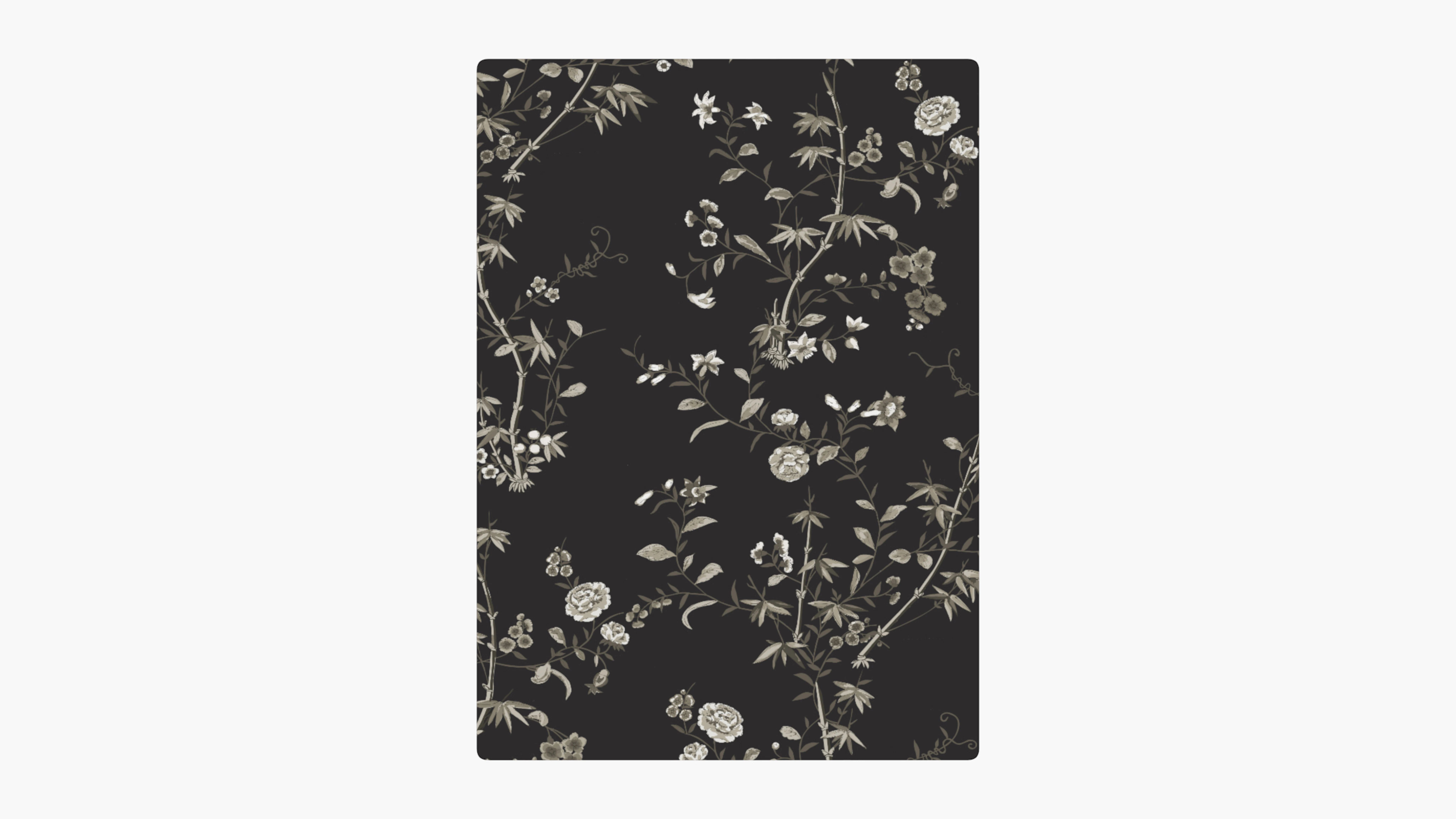 Gift Wrap Sheets - Set of Five | Black Bamboo Garden | The Inside