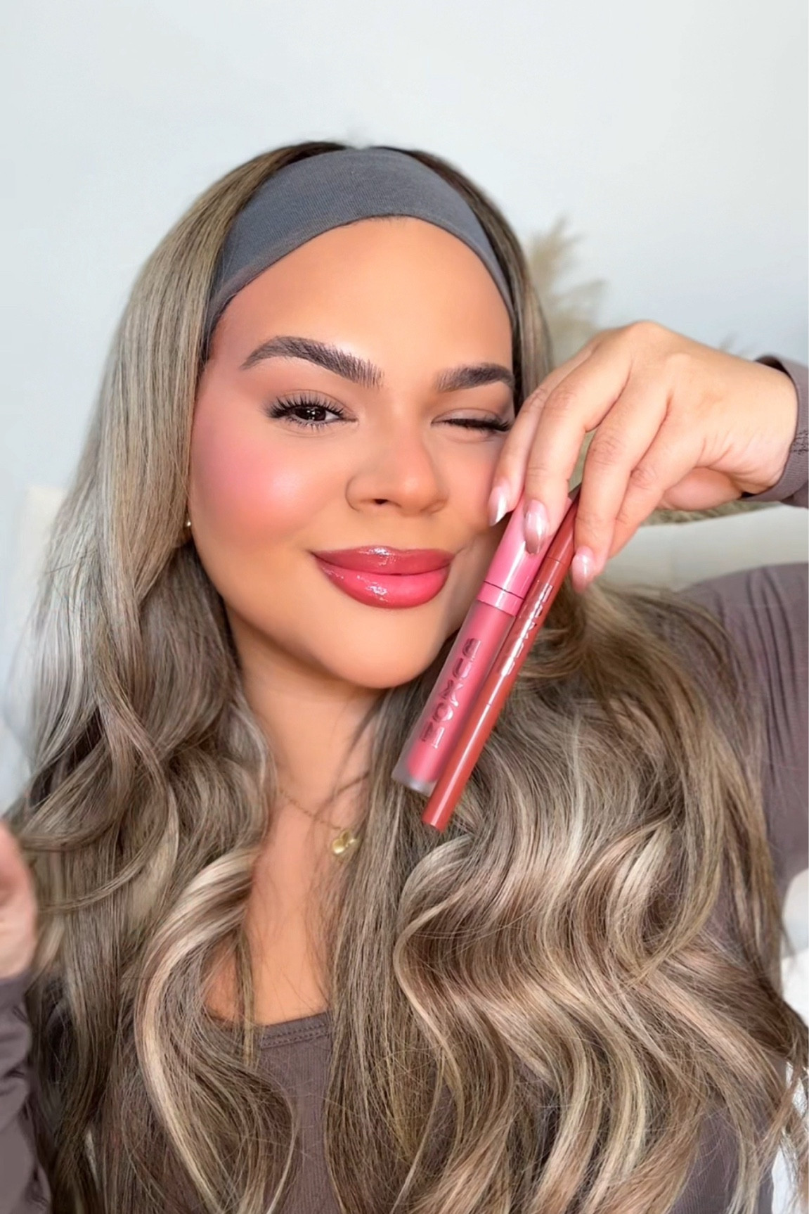 Fall lip combo 🍂🍁🤍