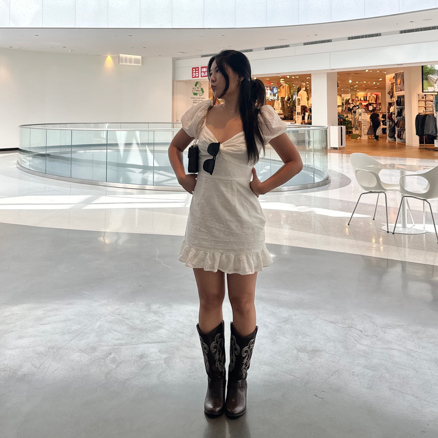 Coastal cowgirl 🤠 dress under $25 and boots under $20

#LTKunder100 #LTKSale #LTKU