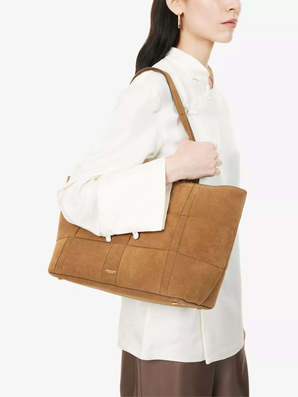 The Florence Leather Tote Bag | Selfridges