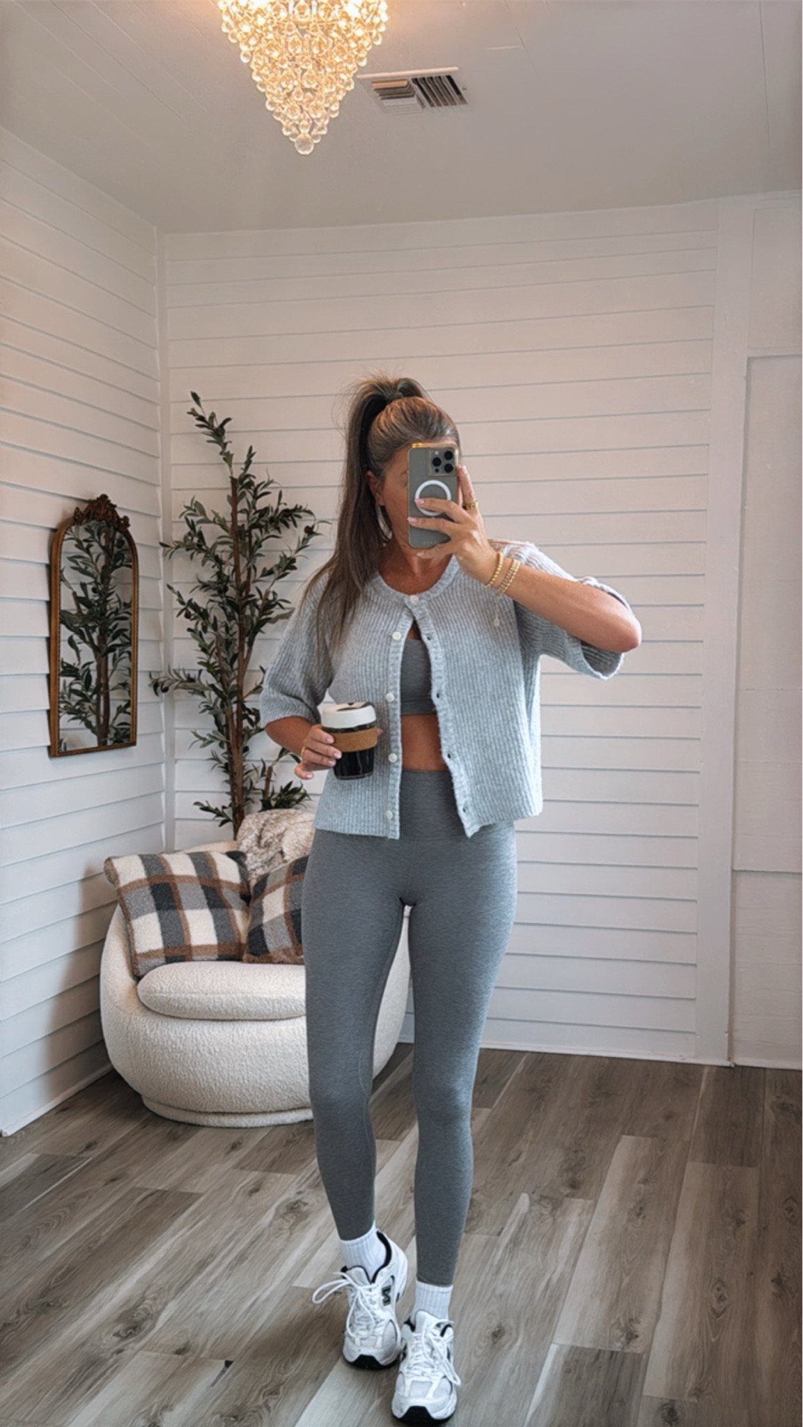 Workout outfit of the day 
6 leggings
10 bra 
M cardigann

#LTKFitness #LTKActive #LTKStyleTip