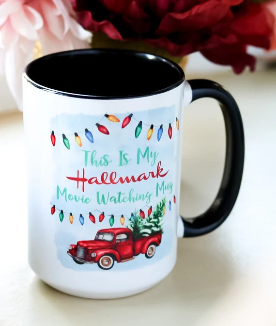 This is My Hallmark Christmas Movie Watching Mug With Truck | Etsy | Etsy (US)