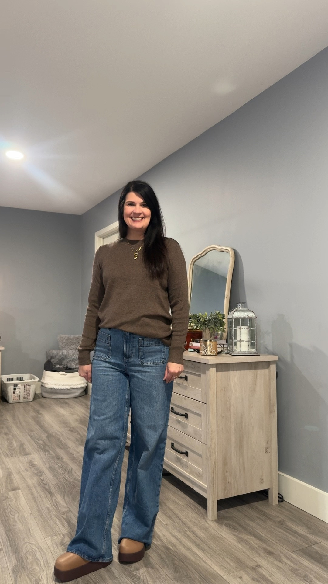 This sweater is butter-soft, and the jeans- girlllllll, get you a pair! 
You already know I love my clogs, and they were perfect to pair with this outfit  

#LTKootd #LTKOver40 #LTKActive