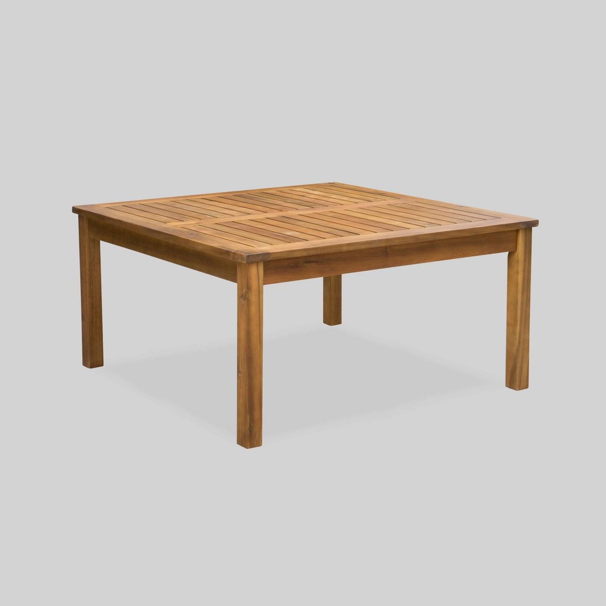 Perla Acacia Wood Coffee Table Brown - Christopher Knight Home | Target