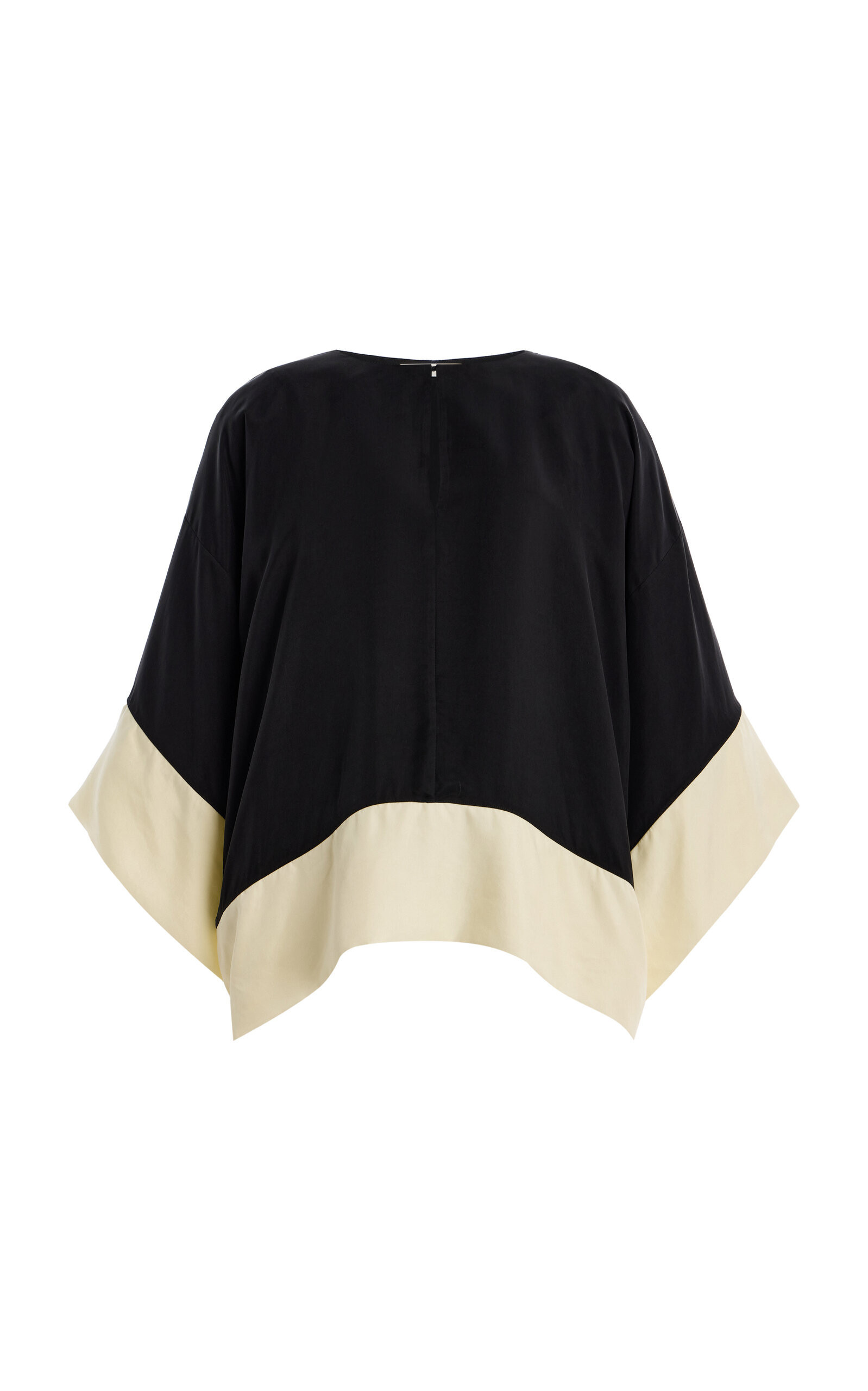 By Malene Birger - Cicie Crepe Tunic Top - Black/white - EU 34 - Moda Operandi | Moda Operandi (Global)