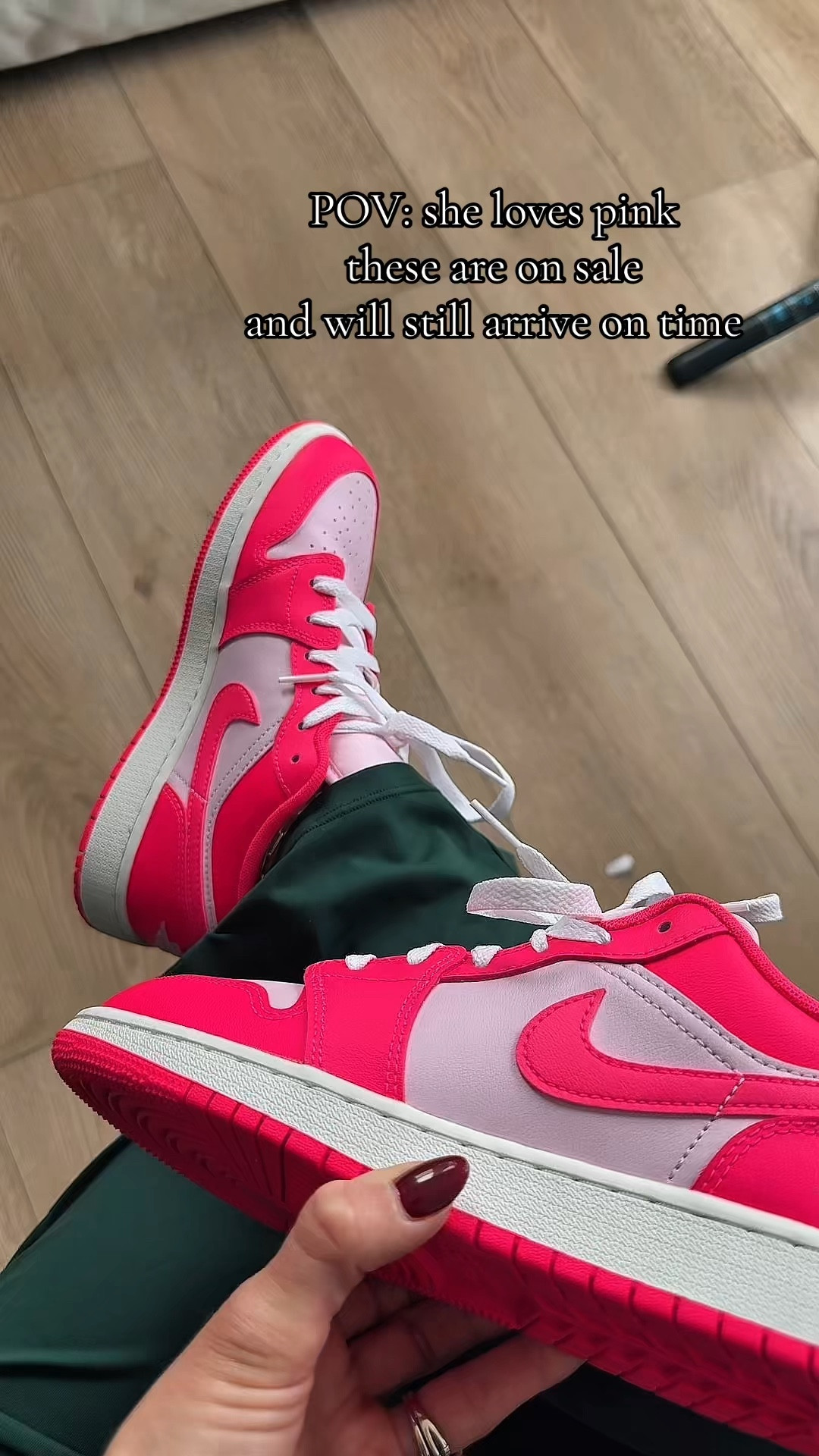 If she loves pink… these are the shoes. Trendy, comfy, and the cutest pop of color.

#nikejordan #sneakerhead #pinkshoes #giftideas2025 #teenstyle #streetwearfashion #everydaykicks #trendyshoes #ootdstyle #fashionfinds

#LTKGiftGuide #LTKHoliday