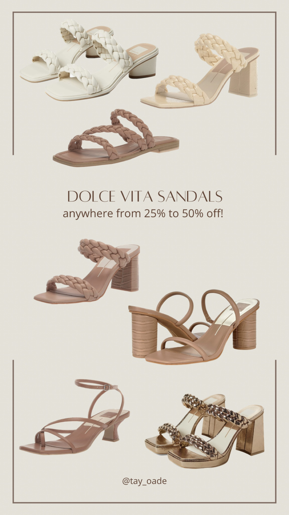 Sandals all on sale! Majority 50% off. #flats #kittenheel #blockheel #blocksandal #neutral #sandal #summershoes #braidedsandals

#LTKshoecrush #LTKsalealert #LTKunder50
