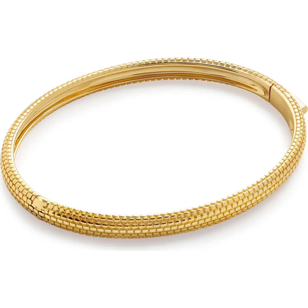 Monica Vinader Heirloom Bangle Bracelet in 18Ct Gold Vermeil at Nordstrom, Size Small | Nordstrom