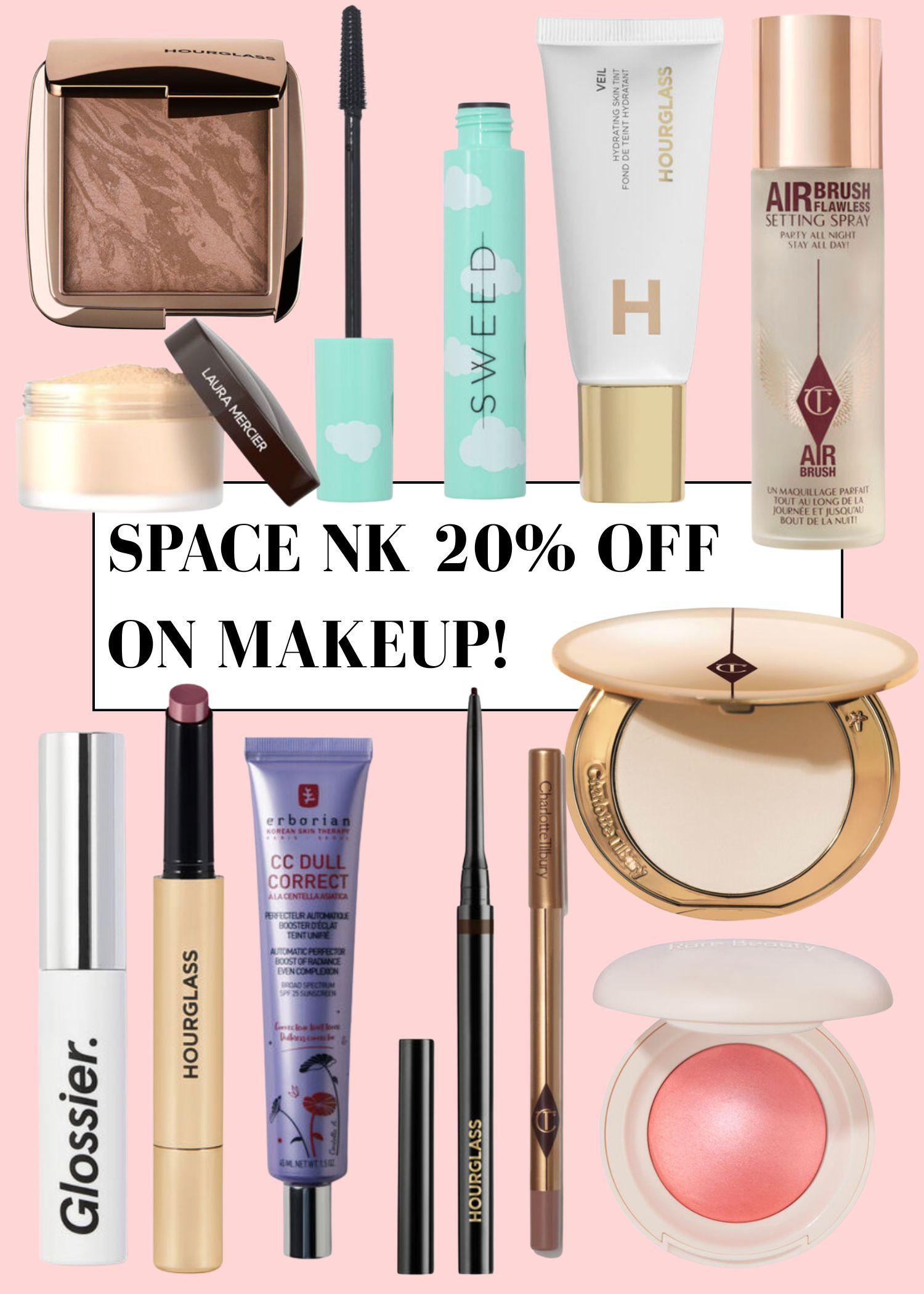 Space NK 20% Off Makeup 💄

Best Selling Makeup Faves, Everyday Glowy Makeup, Charlotte Tilbury Favourites, Hourglass Makeup Must Haves, Rare Beauty Blush, Laura Mercier Setting Powder, Erborian CC Cream, Glossier Makeup Staples 

 #LTKspring #LTKsummer #LTKbeauty