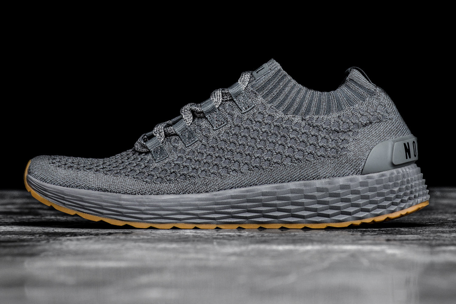 DARK GREY KNIT RUNNER (MEN'S) | NOBULL