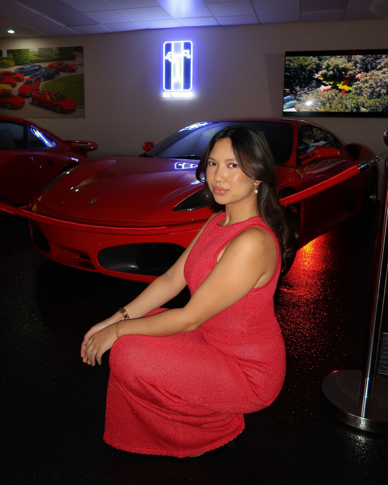 Red sequin sparkle knit top and skirt matching set perfect for summer. I wore this to my fashion show ❤️✨

#LTKSpringSale #LTKParties #LTKPetite