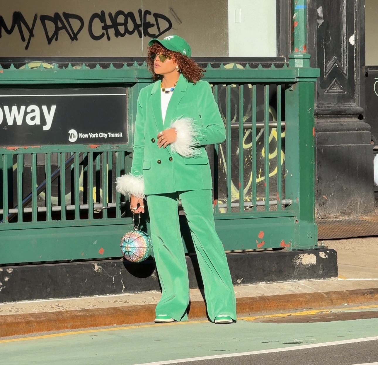 NYC Boss girl suit 🤪
My favorite SUIT on my closet paired with Jordan 1 and the Yankee cap 🫶🏽

#LTKitbag #LTKstyletip #LTKworkwear