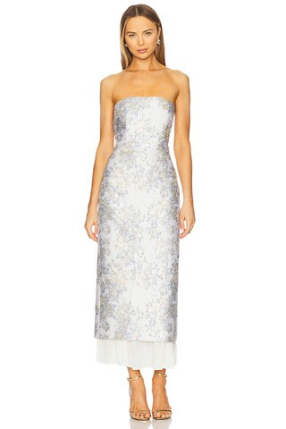 Anna Quan Aelin Dress in Water Lilies from Revolve.com | Revolve Clothing (Global)