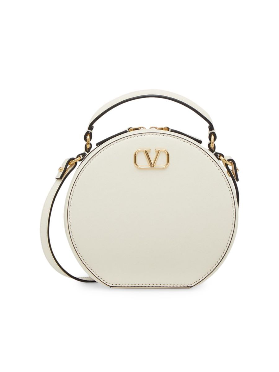 DetailsValentino Garavani VLogo signature calfskin leather mini bag. The bag can be worn over the... | Saks Fifth Avenue