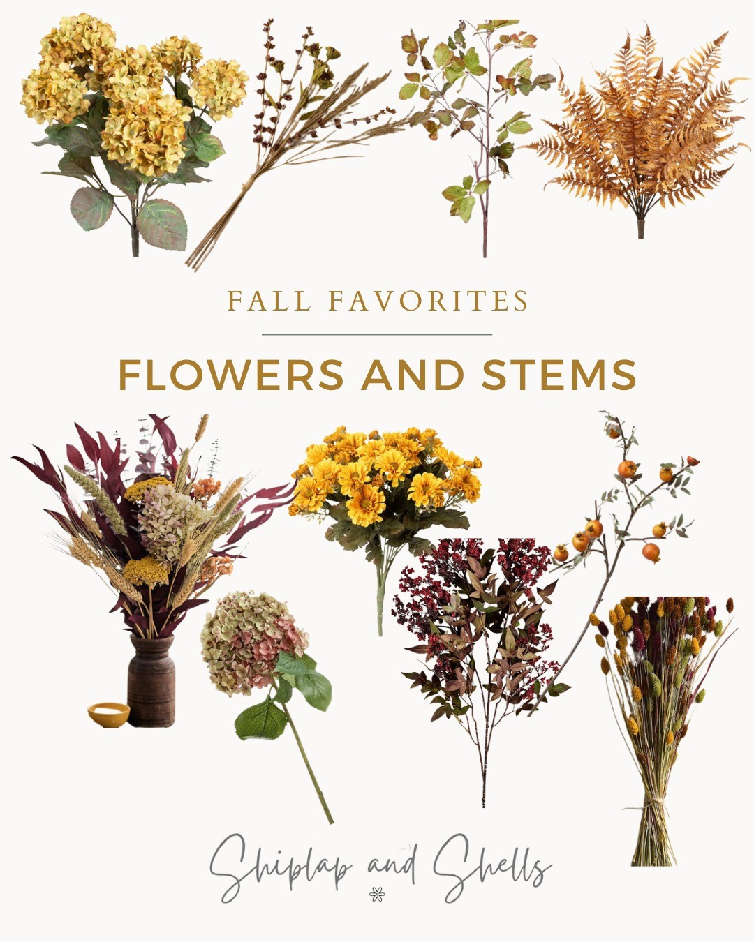 Faux flowers that don’t look faux 🍂I love using realistic fall stems — like eucalyptus, hydrangeas, and wheat — to bring cozy texture to every corner of the house.✨ Tap to shop my favorite fall faux florals and stems!#FallDecor #CottageStyleDecor #LTKfall #NeutralFallDecor #CozyCottageStyle

#LTKSeasonal #LTKHome