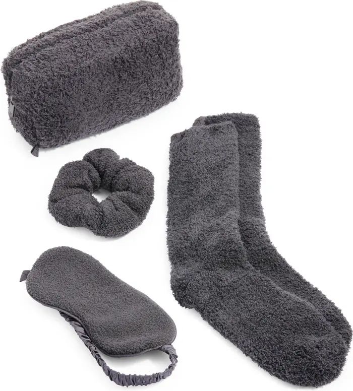 Barefoot Dreams® CozyChic™ Eye Mask, Socks & Scrunchie Travel Set | Nordstrom | Nordstrom