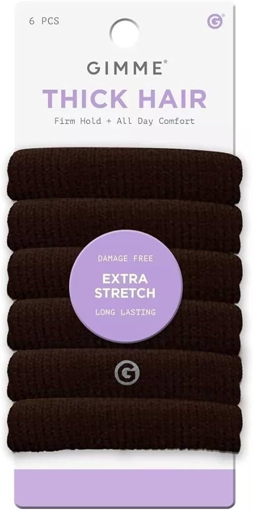 GIMME Beauty Thick Hair Extra Stretch Bands - Patent-Pending Design for Maximum Hold - Premium Ti... | Amazon (US)