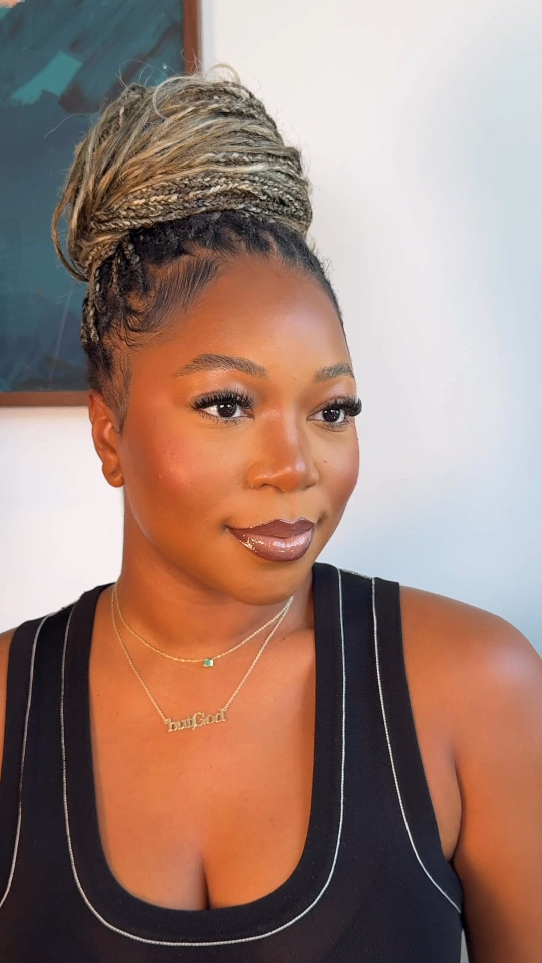 UPDATED BEAUTY ROUTINE! + MY LIP COMBO! 

@charlottetilbury wonder primer 
@danessamyricksbeauty yummy skin tint shade 11 
@tartecosmetics tan sand concealer 
@lagirlcosmetics espresso concealer 
@nyxcosmetics dark brown eyebrow gel
@sachacosmeticsofficial banana powder 
@juviasplace volume 1 blush palette 
@narsissist bronzer laguna 
@nyxcosmetics dewy setting spray 
@charlottetilbury setting spray 

Lip details 
@anastasiabeverlyhills malt lip liner 
@nyxcosmetics Cairo matte lip stick 
@anastasiabeverlyhills latte tinted gloss
@glossier clear gloss to top it off! 


#LTKbeauty #LTKfindsunder100