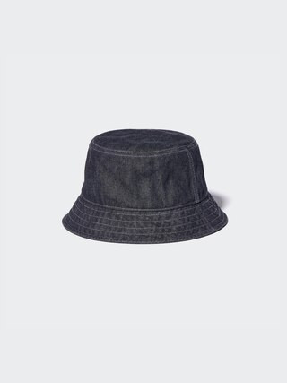 Uv Protection Bucket Hat Denim Black One UNIQLO US | UNIQLO (US)