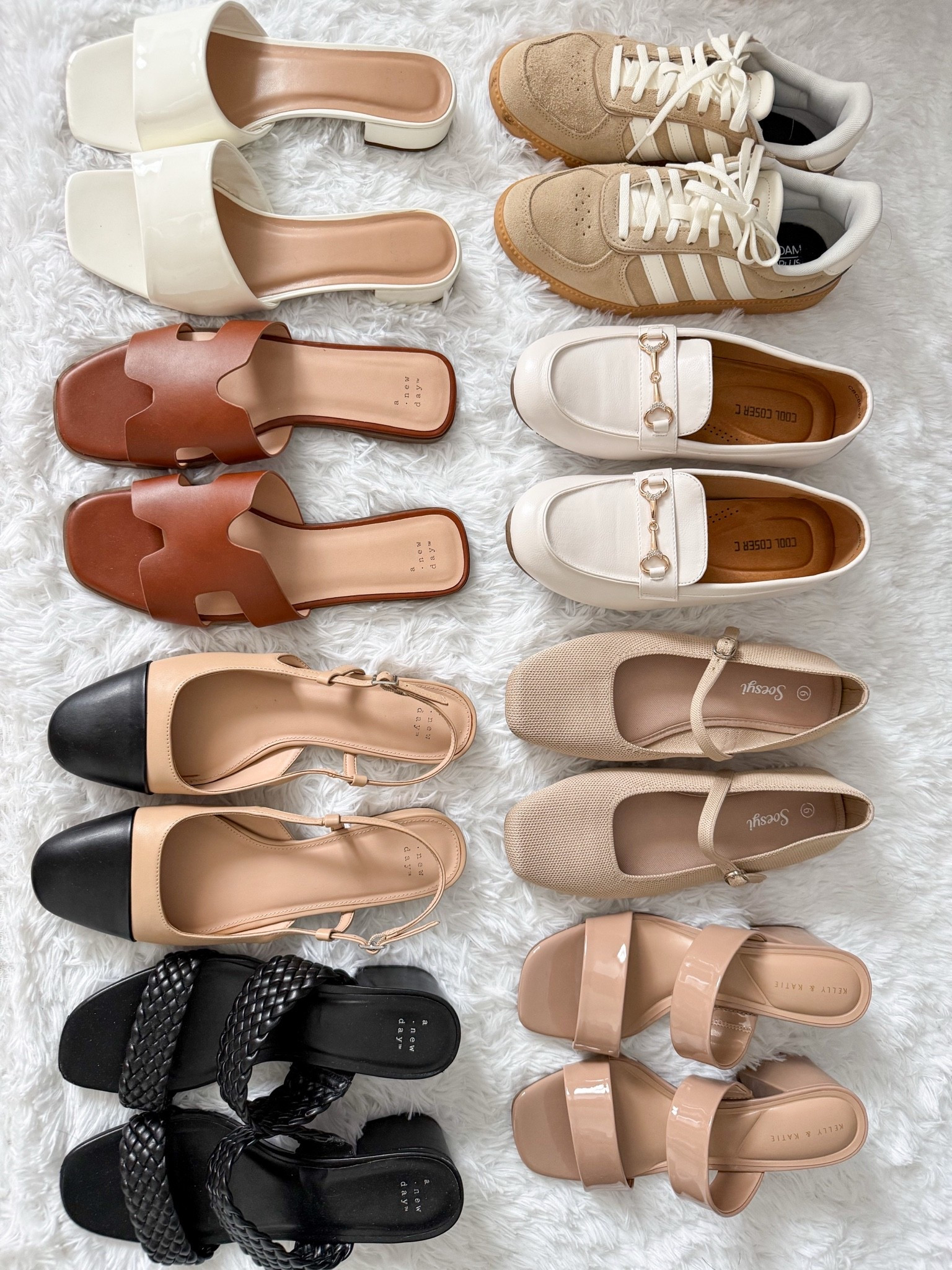 Summer shoes, sandals, loafers, flats, sneakers

#LTKSeasonal #LTKootd #LTKOver40
