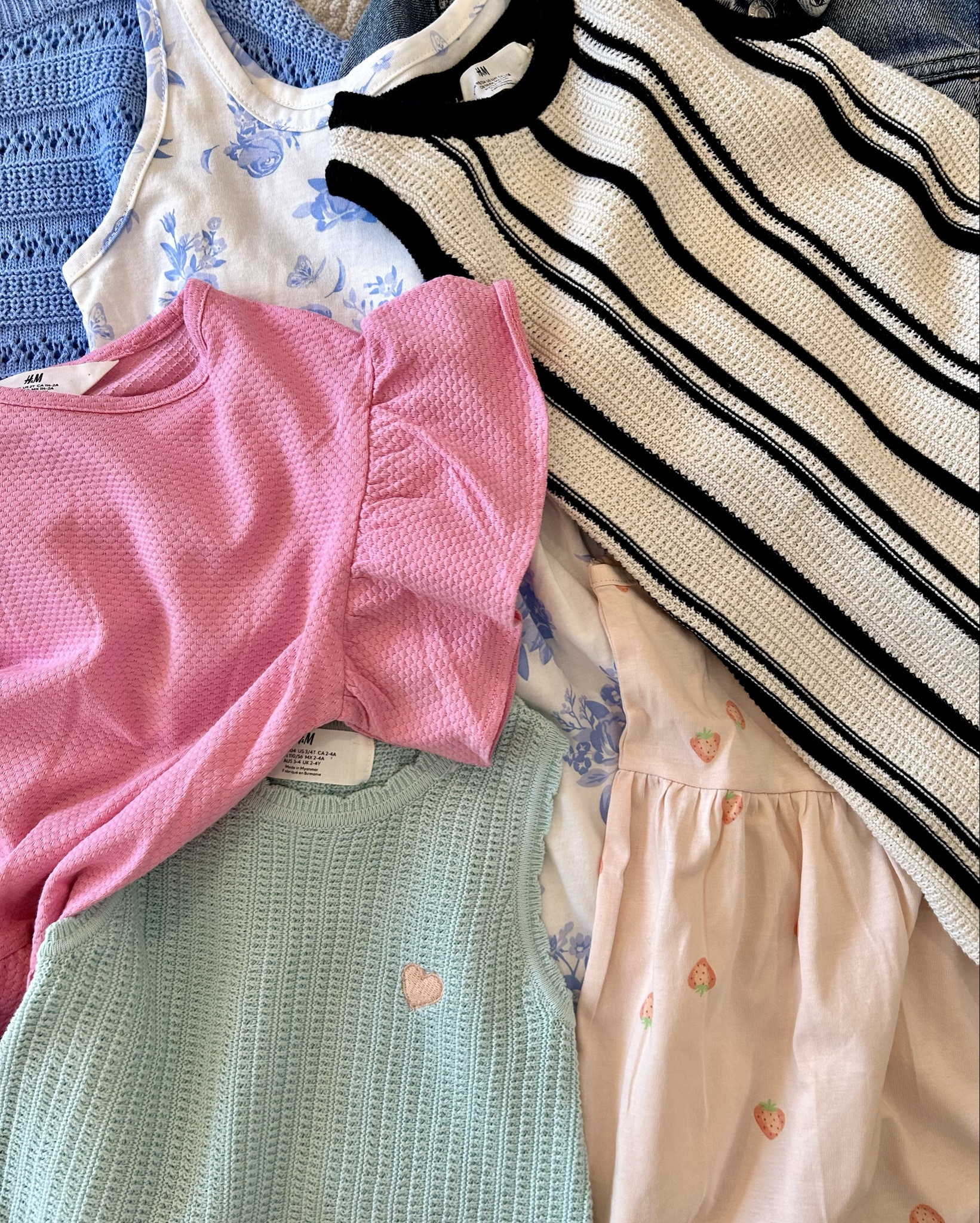 Don’t sleep on H&M spring & summer clothes! Found the cutest stuff today for Chloe & had to share 😍 

The two knit dresses are not online; only in store & a couple things linked I purchased online! 

#LTKSaleAlert #LTKKids #LTKBaby