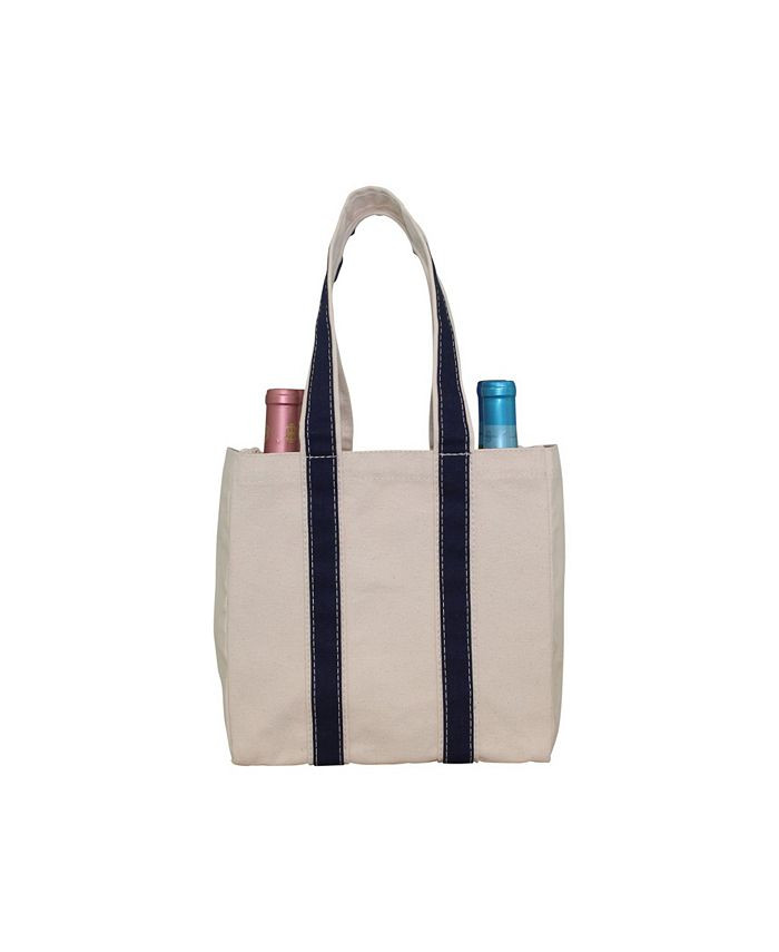CB Station Four Bottle Wine Carrier Tote & Reviews - Home - Macy's | Macys (US)