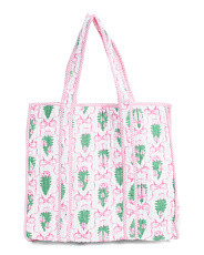Coquette Tree Quilted Tote | Pillows & Decor | Marshalls | Marshalls