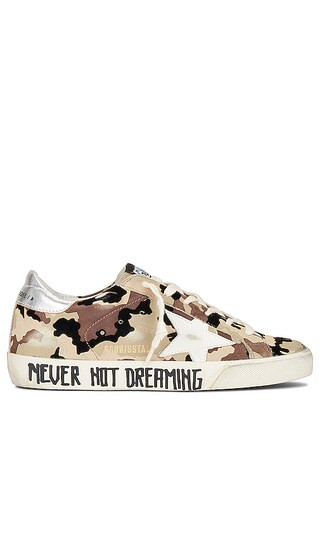 Super-Star Sneaker in Green, Camouflage, & Silver | Revolve Clothing (Global)