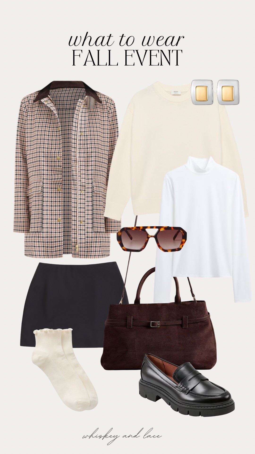 This black skirt is such a staple and I love it styled back with a fun plaid barn jacket for the fall. Add some loafers and you have the perfect outfit for any event this season 🍂

#LTKSeasonal #LTKFindsUnder100