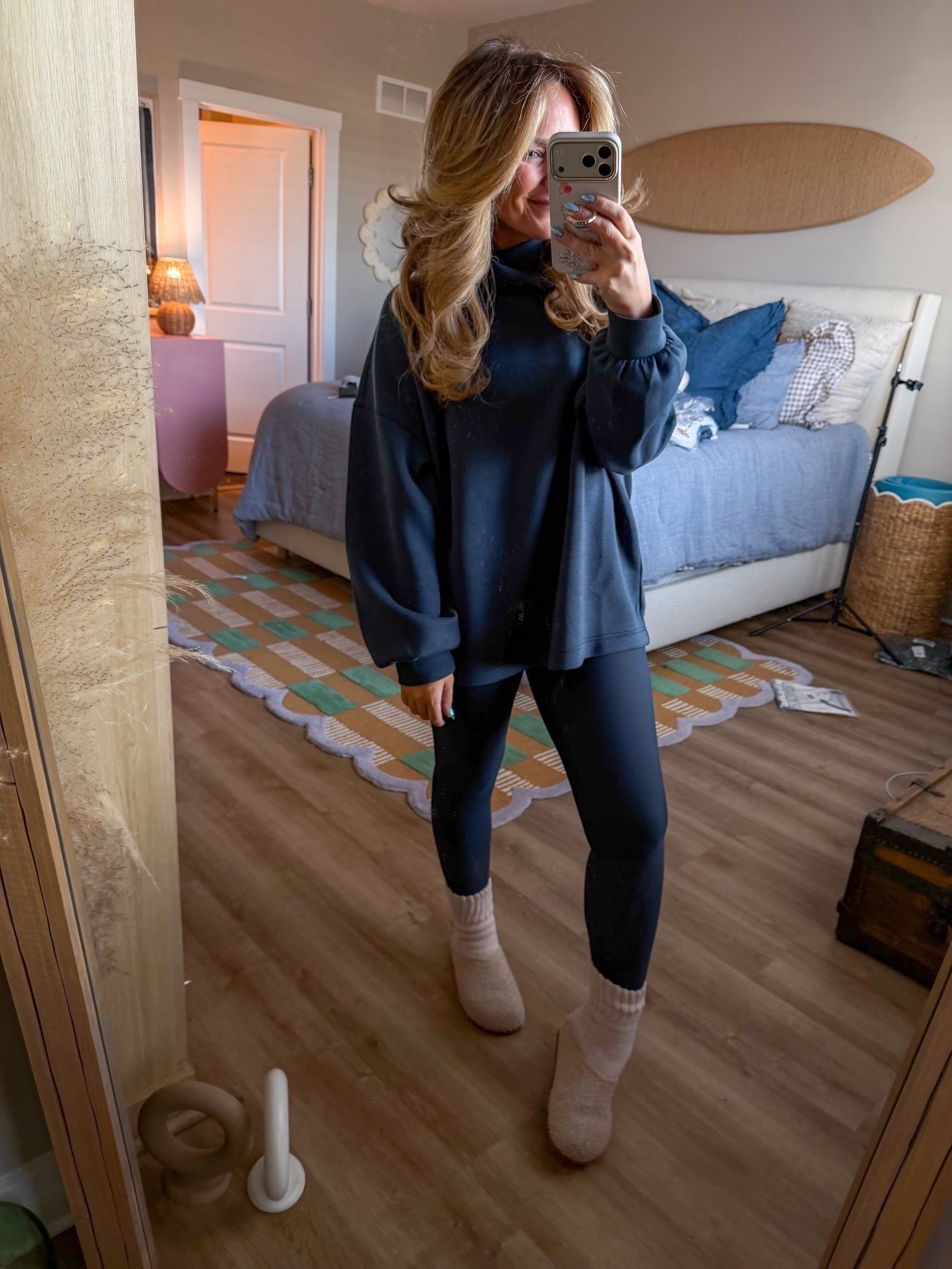 old navy fashion, women’s fashion, trendy outfit, leggings outfit, clogs, fleece neck tunic, chic style, ootd 

#LTKootd #LTKSeasonal