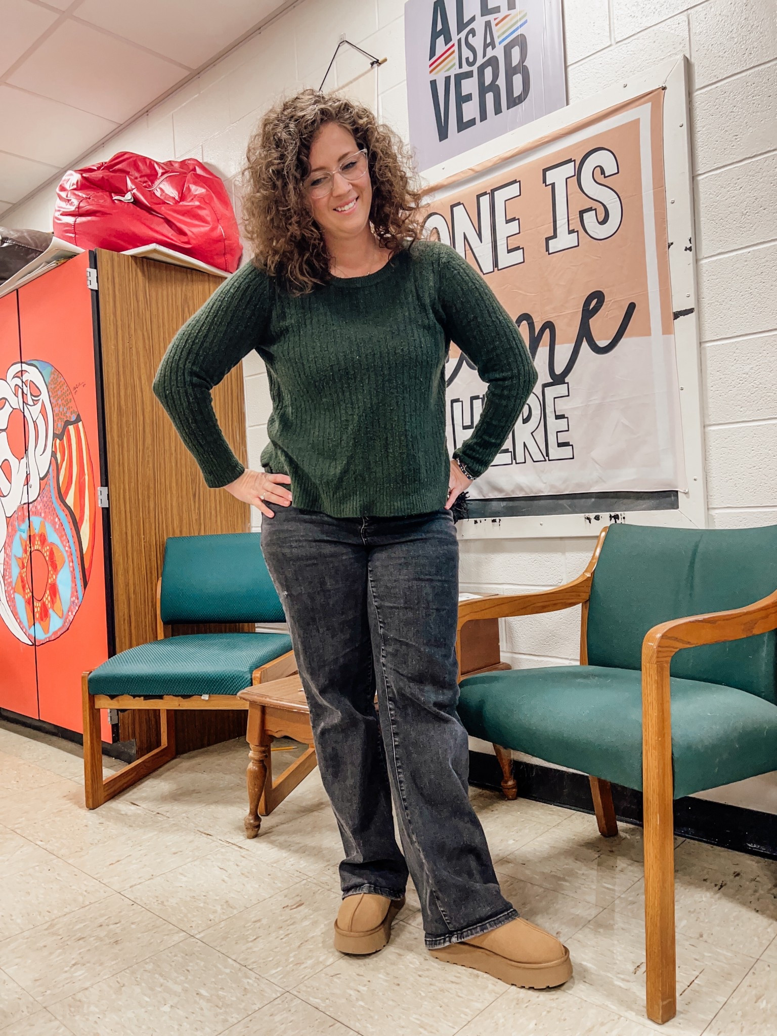 Day 49 ✔️

These shoes are so fugly but I am truly in love with them 

English teacher ootd 

#LTKMidsize #LTKFindsUnder100 #LTKWorkwear