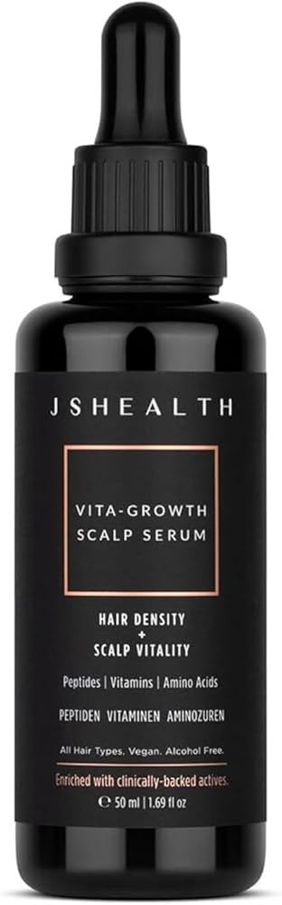 JSHealth Vitamins Vita-Growth Scalp Serum for Hair Density & Scalp Vitality - Hair Serum for Wome... | Amazon (US)