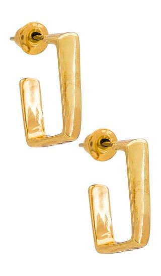 Pacific Earrings in Gold | Revolve Clothing (Global)