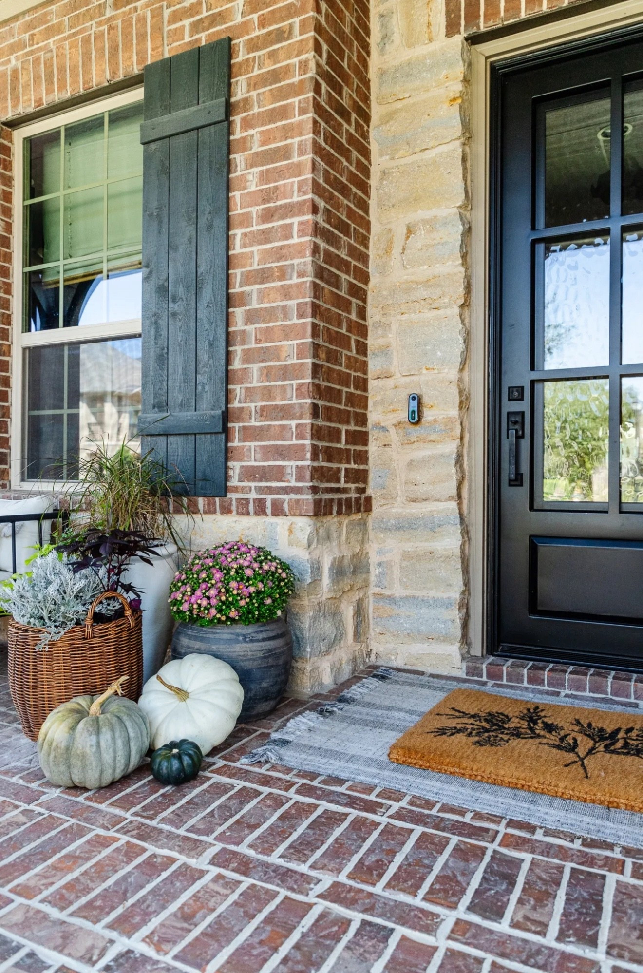 Our Fall front porch with layered doormats.

My exact mats are no longer available, but I have linked very similar options that will give you the same look.



#LTKHome #LTKSeasonal