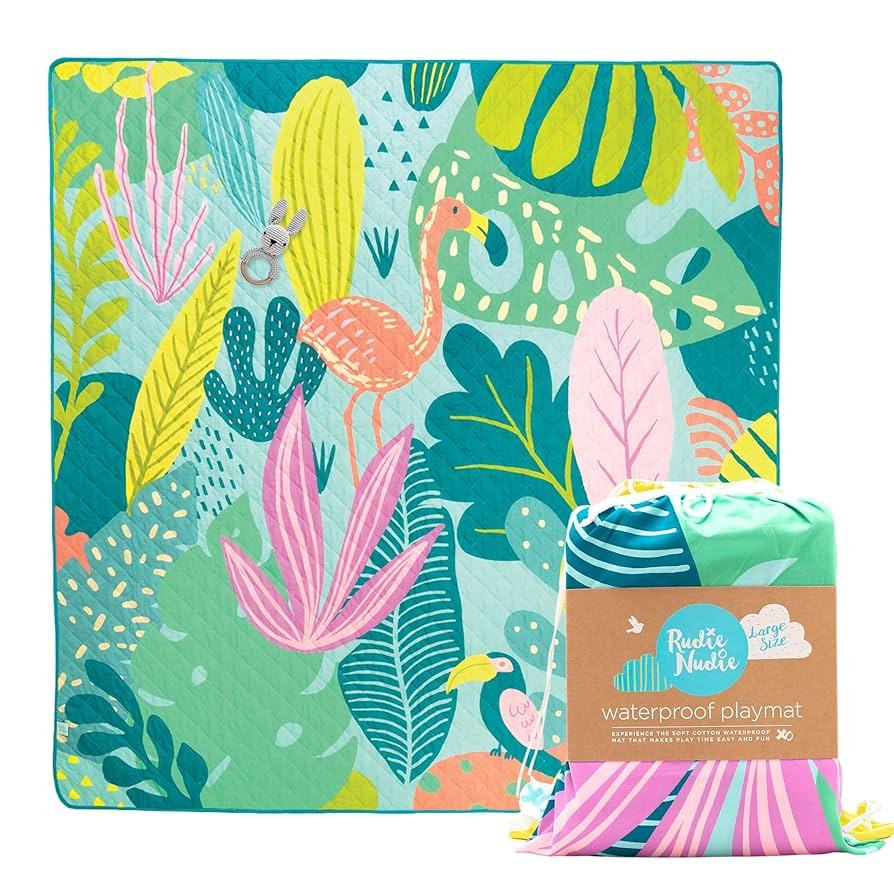 Waterproof Playmat for Babies, Toddler, Kids, Boys & Girls - Lightweight, Portable & Foldable Bab... | Amazon (US)