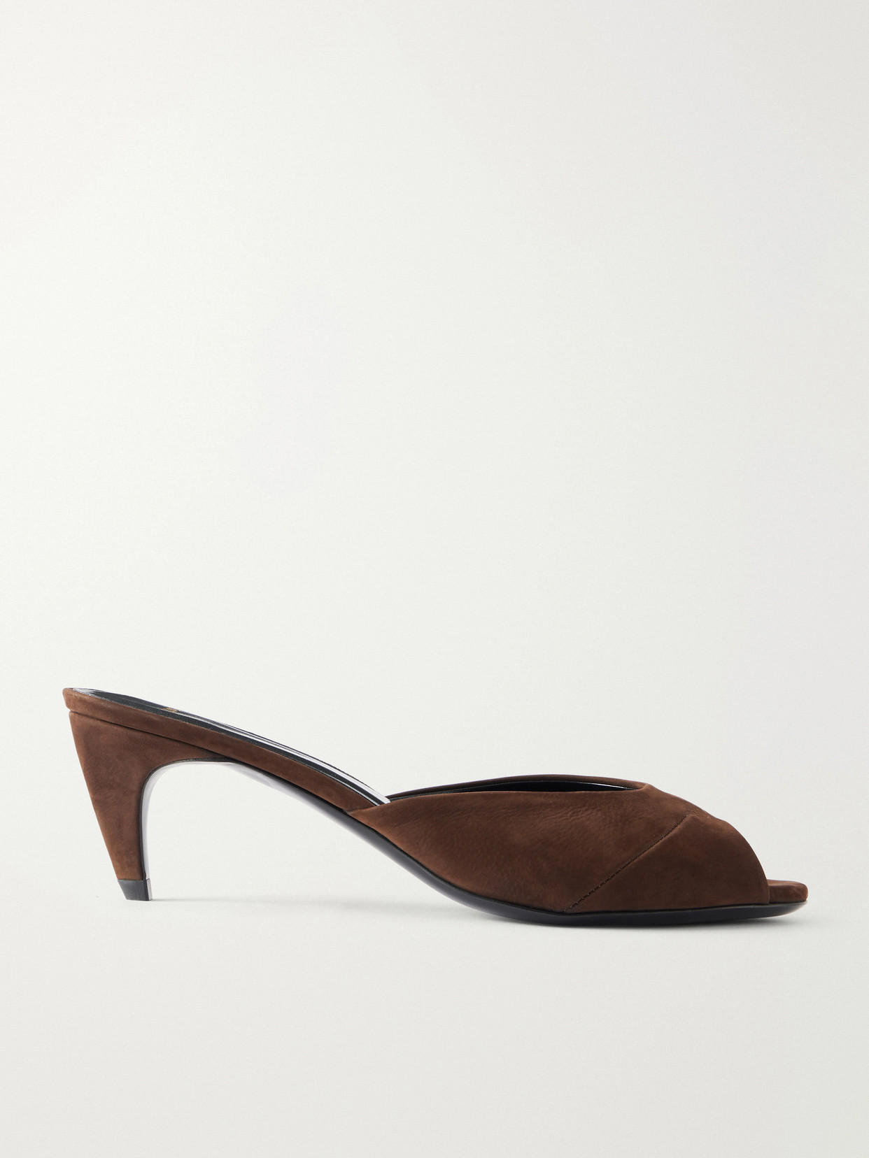 JUDE - Cave 65 Suede Mules - Brown | NET-A-PORTER (US)