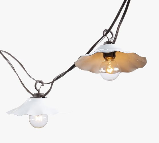 Shaded String Lights | Pottery Barn (US)