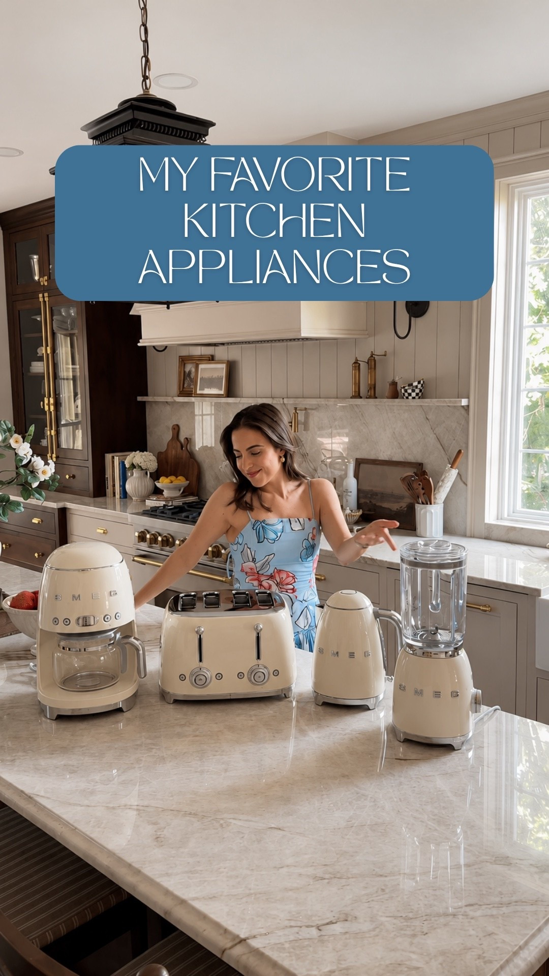These SMEG appliances have completely transformed our kitchen and I am so obsessed with every single one! From the kettle to the coffee maker to the toaster — everything is linked!

kitchen gadgets, kitchen appliances, retro kitchen, vintage kitchen aesthetic, kitchen upgrade, kitchen styling, countertop appliances, modern farmhouse kitchen, aesthetic kitchen

#LTKHome #LTKfoodie