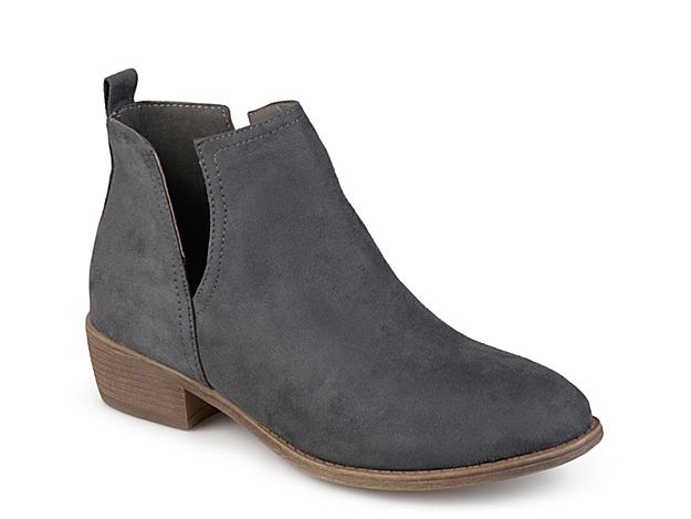 Journee Collection Rimi Bootie - Women's - Grey | DSW